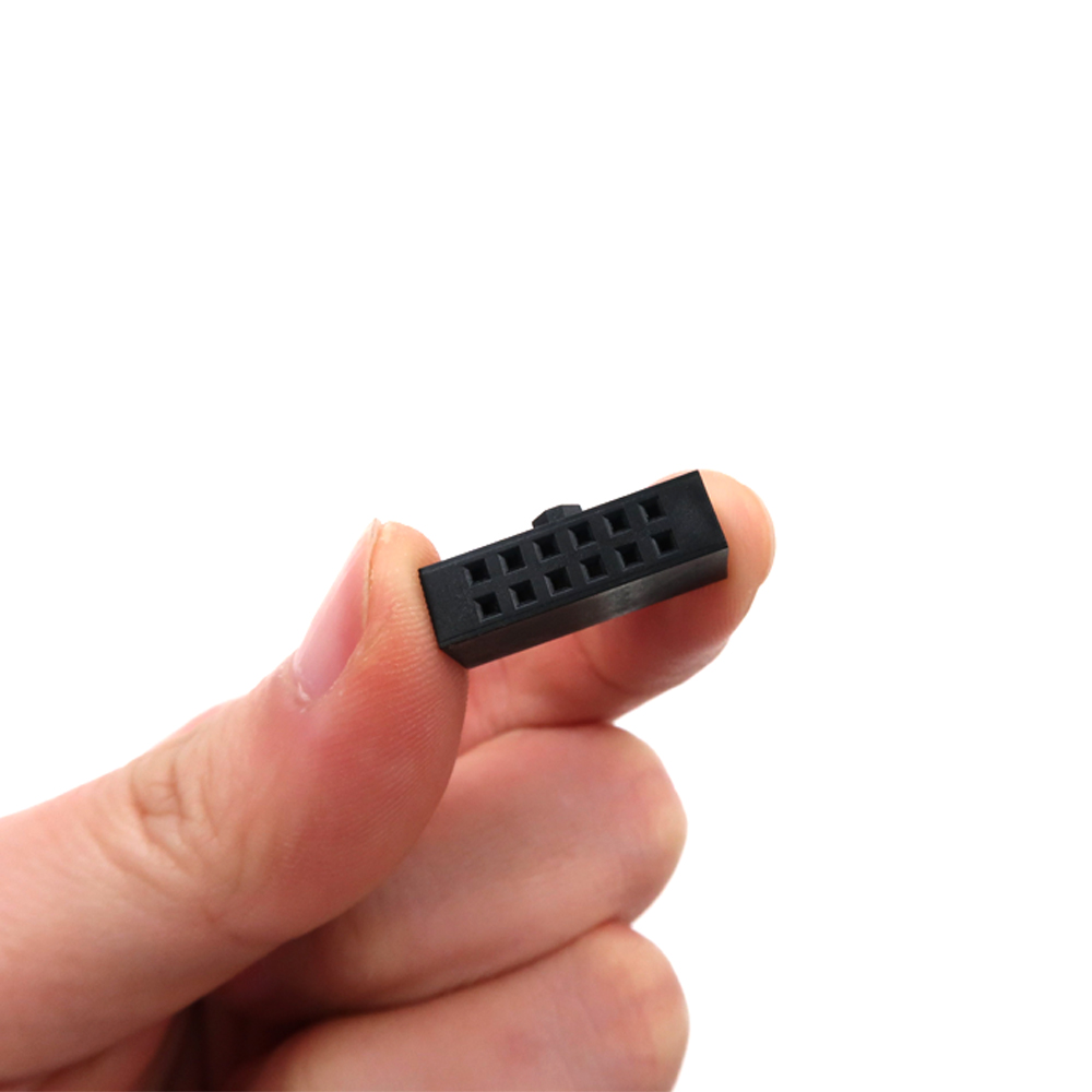 Pcb nervus connector 2.54mm pix duplicatus ordo pro samtec cum positione 2*6/8/10/12/14/16/20P Male Pin Header