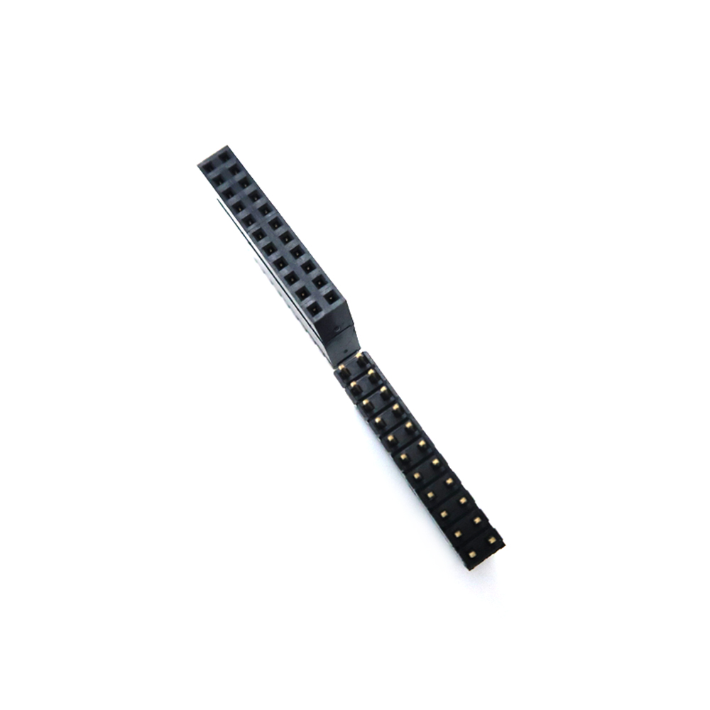 &Ouml;zel 2pin-40pin DIP SMT 1.27mm 2.0mm 2.54mm &Ccedil;ift Sıralı Dişi Pin Başlığı