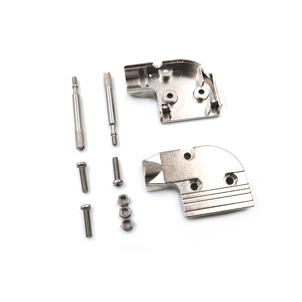 25पिन डीएसयूबी कनेक्टर के लिए डी-सब मेटल हुड, 25पी डीबी कनेक्टर टॉप एंट्री मेटल डी-एसयूबी कवर