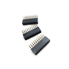 Connecteur de carte PCB simple et double rang&eacute;e, 2.54mm, 2x10 broches, femelle