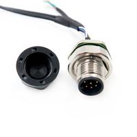 टर्मिनल ब्लॉक स्विच वायरिंग असेंबली के साथ वॉटरप्रूफ कनेक्टर एम12 केबल