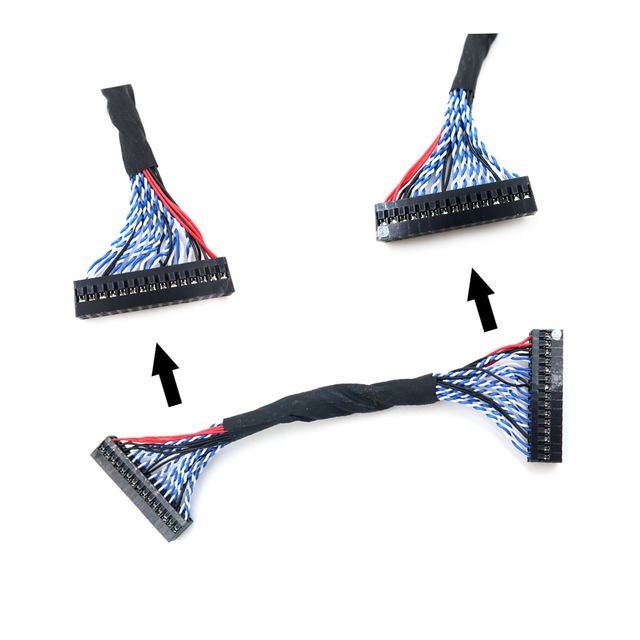 OEM ODM 符合 ROHS 的電氣定制 Lvds 電纜