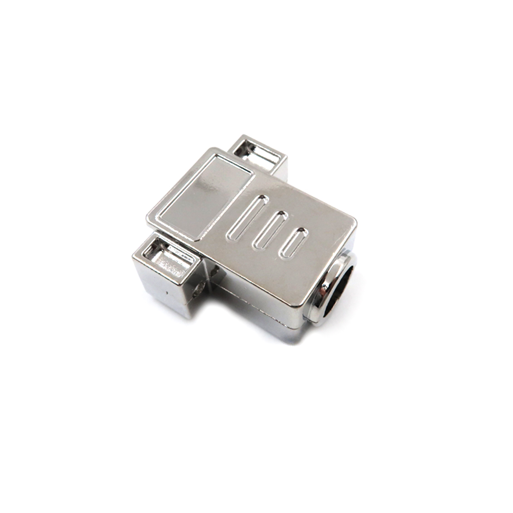 D-SUB-kontakt Standard 15 kontakter L&ouml;dkopp metallhuva