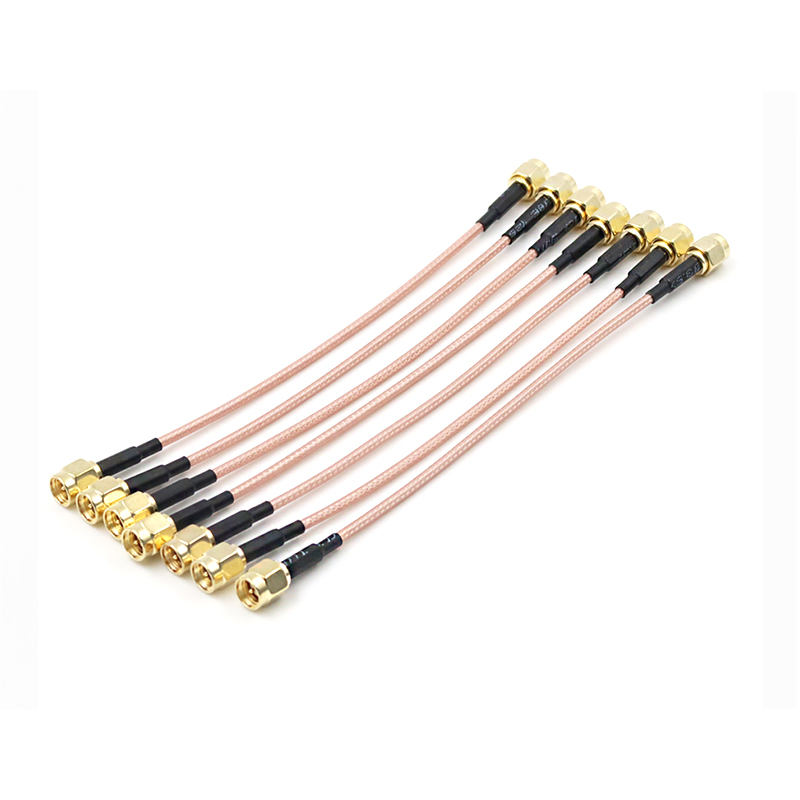 Anpassad RF-kontakt RF-koaxialkabel Rg178 Typ