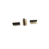 Groothandel pin header connector 1,27 mm steek H = 2,5 dubbele rij dubbele laag rechte DIP 2-40pin