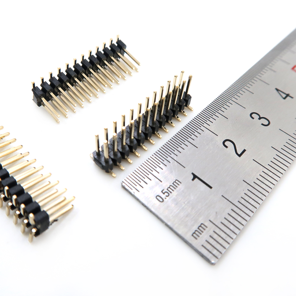 1,0 mm/1,27 mm/2,0 mm Buchsenleiste, Stiftleiste, einreihig, gerade, rechtwinklig, SMT-Typ