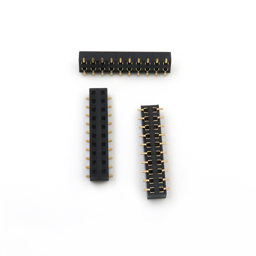 En-t&ecirc;te de carte PCB &agrave; broche femelle IDC 1,27 mm 2,0 mm 2,54 mm
