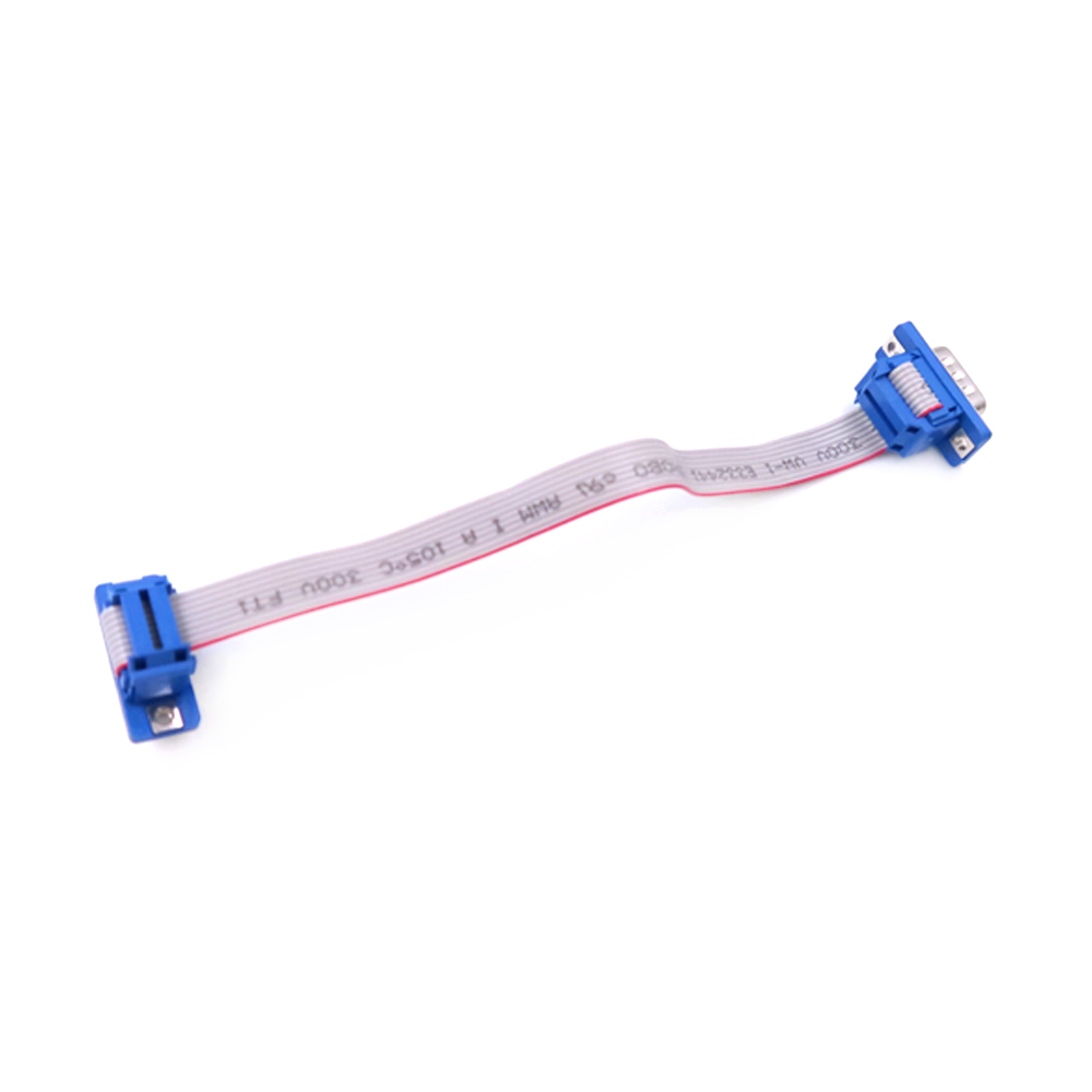 dB9 Male to Female Connector D-SUB Cable Flat Ribbon Cable 