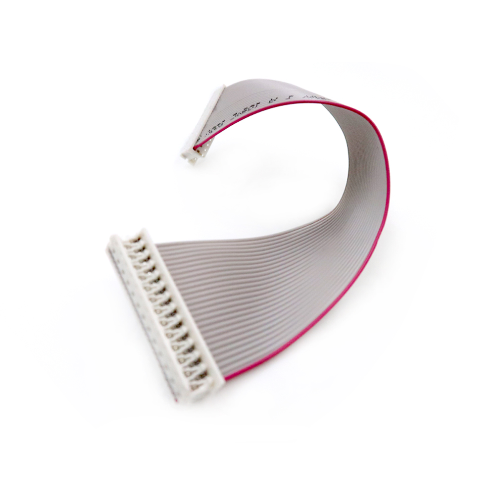 &Uuml;retici ul2651 yan yana kablo IDC1.25mm kırmızı kenarlı gri kablo 28awg ekran bağlantı teli sağlar