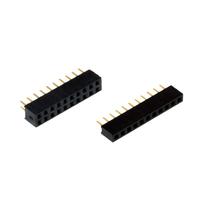 D&uuml;z Pin Başlık Konekt&ouml;r&uuml; &Ccedil;ift Tek 1 Sıra 1 Yollu SMT 2mm 2 4 5 20 40 Pin 127 1.27 mm Pitch 2.54Mm Smd 2.54 Dişi Başlık