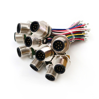 Conector de enchufe impermeable de la aviaci&oacute;n con la haz de cables industrial del cable de alambre