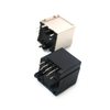 RJ45男性男性PCB連接器屏蔽RJ-45 8P8C插頭CAT5E CAT7 CAT6 CAT6A CAT6 CAT6A KEYSTONE JACK ETHERNET RJ45插座連接器