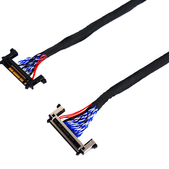 LVDS ケーブル DF14-20P LCD スクリーン Lcd パネル用 Lvds ケーブル