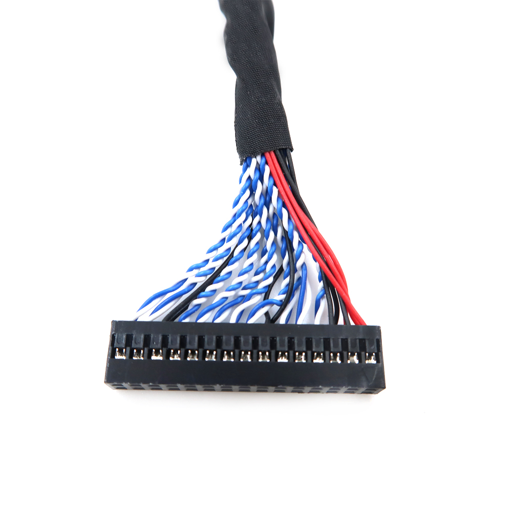 OEM ODM ROHS अनुरूप विद्युत कस्टम Lvds केबल