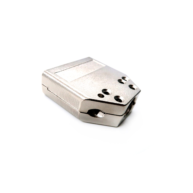 D-SUB Legering metallhette Std (kort) Type 45 grader