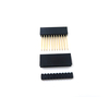 &Ouml;zel 2pin-40pin DIP SMT 1.27mm 2.0mm 2.54mm &Ccedil;ift Sıralı Dişi Pin Başlığı