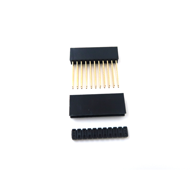 &Ouml;zel 2pin-40pin DIP SMT 1.27mm 2.0mm 2.54mm &Ccedil;ift Sıralı Dişi Pin Başlığı