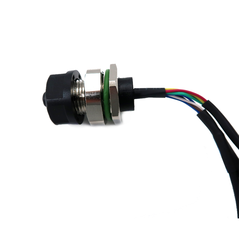 C&acirc;ble de connecteur &eacute;tanche M12 avec assemblage de c&acirc;blage de commutateur de bornier