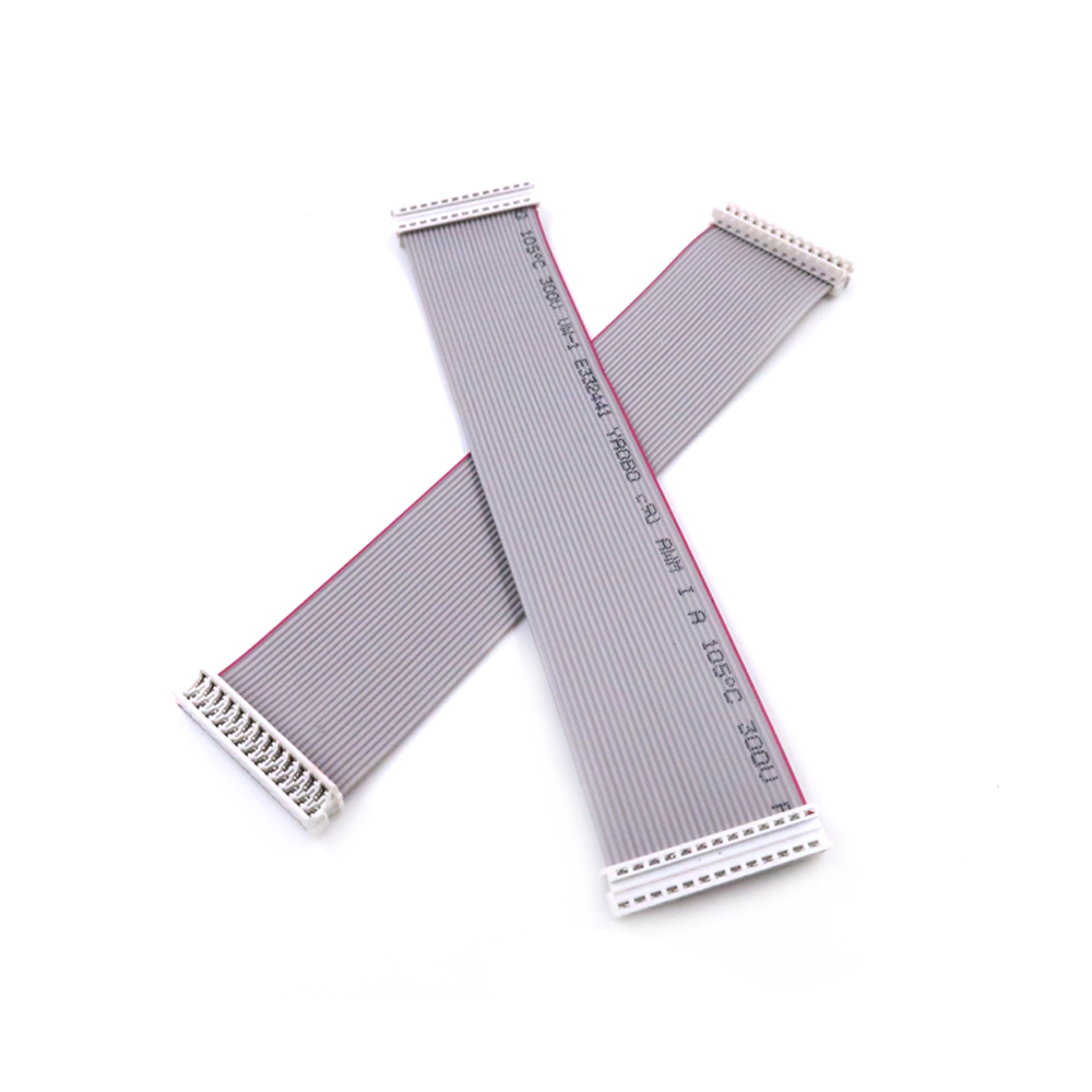 Manufacturer supplet ul2651 IDC1.25mm funem IDC1.25mm marginem rubeum funem griseum 28awg ostentationem nexum filum