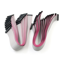Niestandardowy kabel elastyczny z płaskim złączem IDC typu IDC 2,54 mm Idc