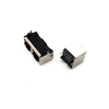 Chất Lượng Cao RJ45 RJ45 M&ocirc; Đun Jack 8P8C Cổng Kết Nối RJ45 G&oacute;c C&oacute; Đ&egrave;n LED C&oacute; Chốt 1X1Port Nữ RJ11 Ổ Cắm Cổng Kết Nối
