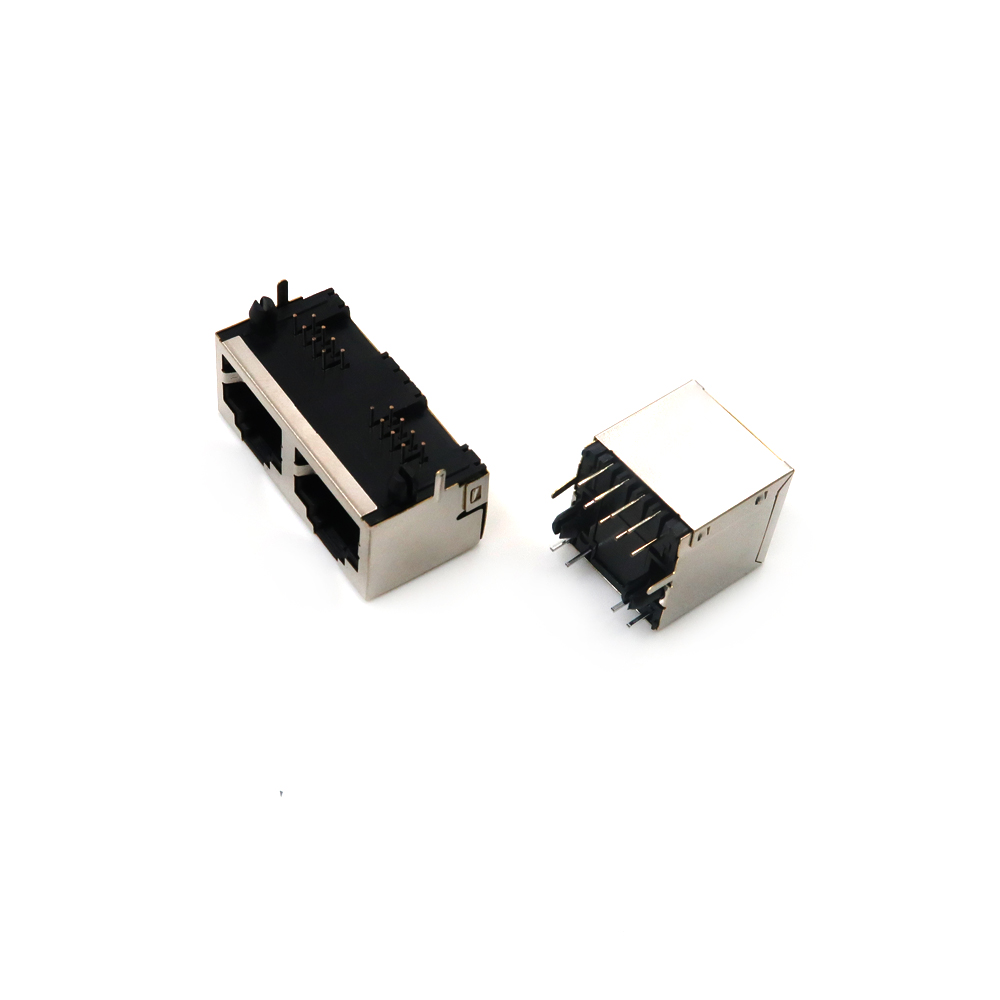Chất Lượng Cao RJ45 RJ45 M&ocirc; Đun Jack 8P8C Cổng Kết Nối RJ45 G&oacute;c C&oacute; Đ&egrave;n LED C&oacute; Chốt 1X1Port Nữ RJ11 Ổ Cắm Cổng Kết Nối