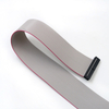 Custom 2,54 mm IDC Type Idc Gr&aring; Flat Connector Kabelmontering Fleksibel kabel