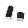 Chất Lượng Cao RJ45 RJ45 M&ocirc; Đun Jack 8P8C Cổng Kết Nối RJ45 G&oacute;c C&oacute; Đ&egrave;n LED C&oacute; Chốt 1X1Port Nữ RJ11 Ổ Cắm Cổng Kết Nối