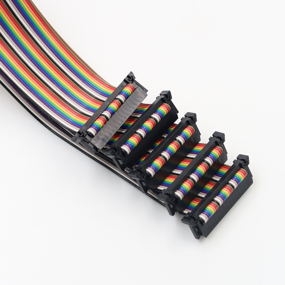 यूएल 2651 30पी रिबन फ्लैट कलर केबल आईडीसी फ्लैट 