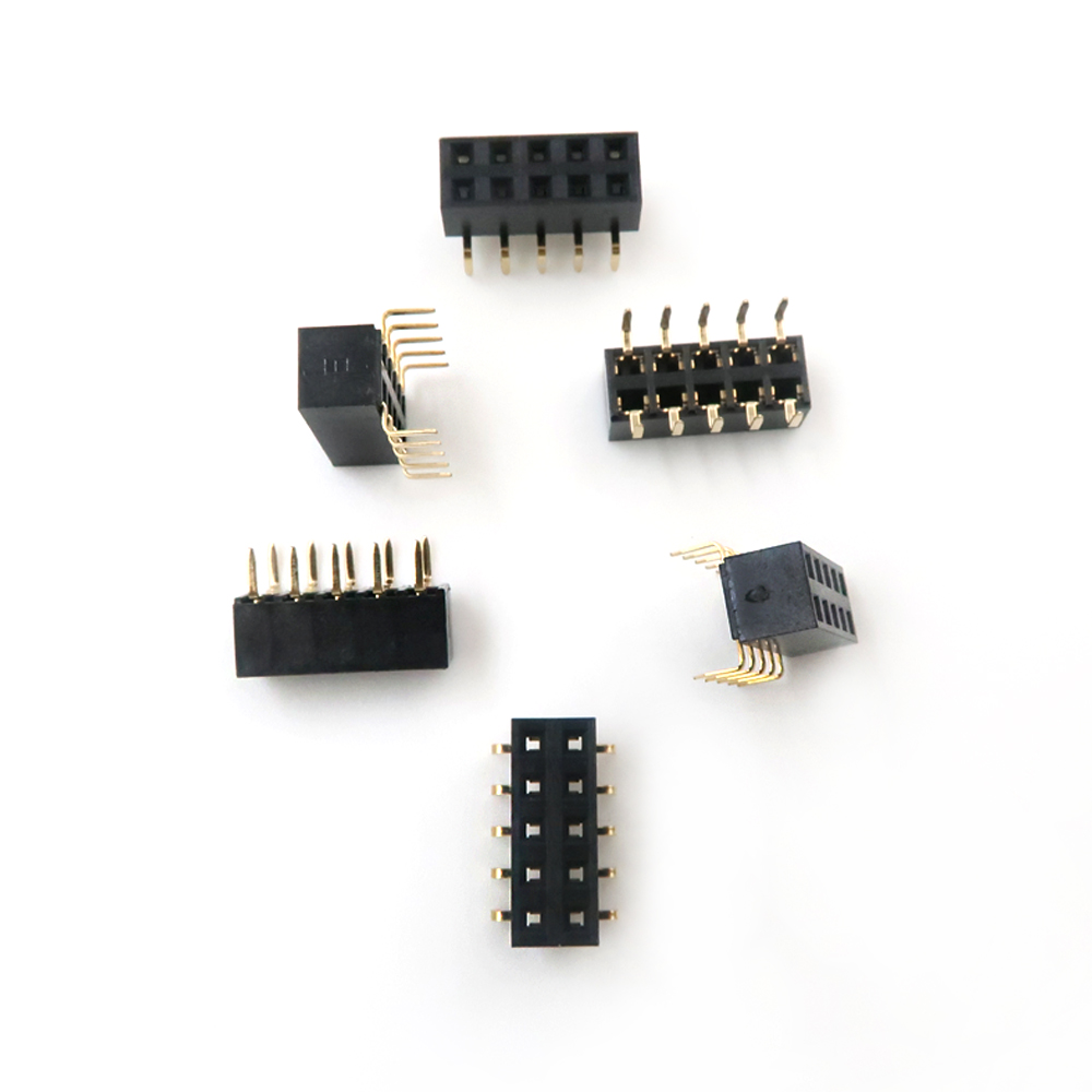 Intestazione PCB con pin femmina IDC 1,27 mm 2,0 mm 2,54 mm