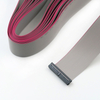 Custom 2,54 mm IDC Type Idc Gr&aring; Flat Connector Kabelmontering Fleksibel kabel