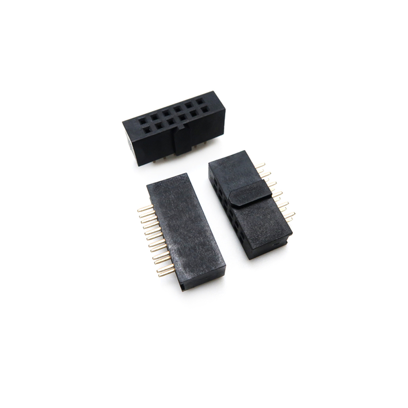 Pcb nervus connector 2.54mm pix duplicatus ordo pro samtec cum positione 2*6/8/10/12/14/16/20P Male Pin Header