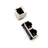 Chất Lượng Cao RJ45 RJ45 M&ocirc; Đun Jack 8P8C Cổng Kết Nối RJ45 G&oacute;c C&oacute; Đ&egrave;n LED C&oacute; Chốt 1X1Port Nữ RJ11 Ổ Cắm Cổng Kết Nối