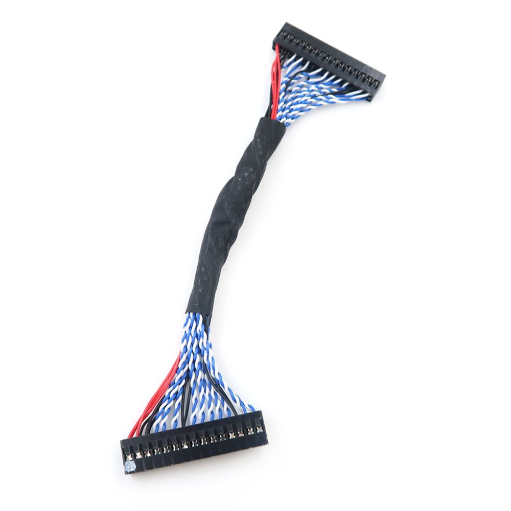 OEM ODM ROHS अनुरूप विद्युत कस्टम Lvds केबल