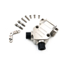 DB9 DB15 DB25 DB37 D-SUB Connector Hood Metal habitationi