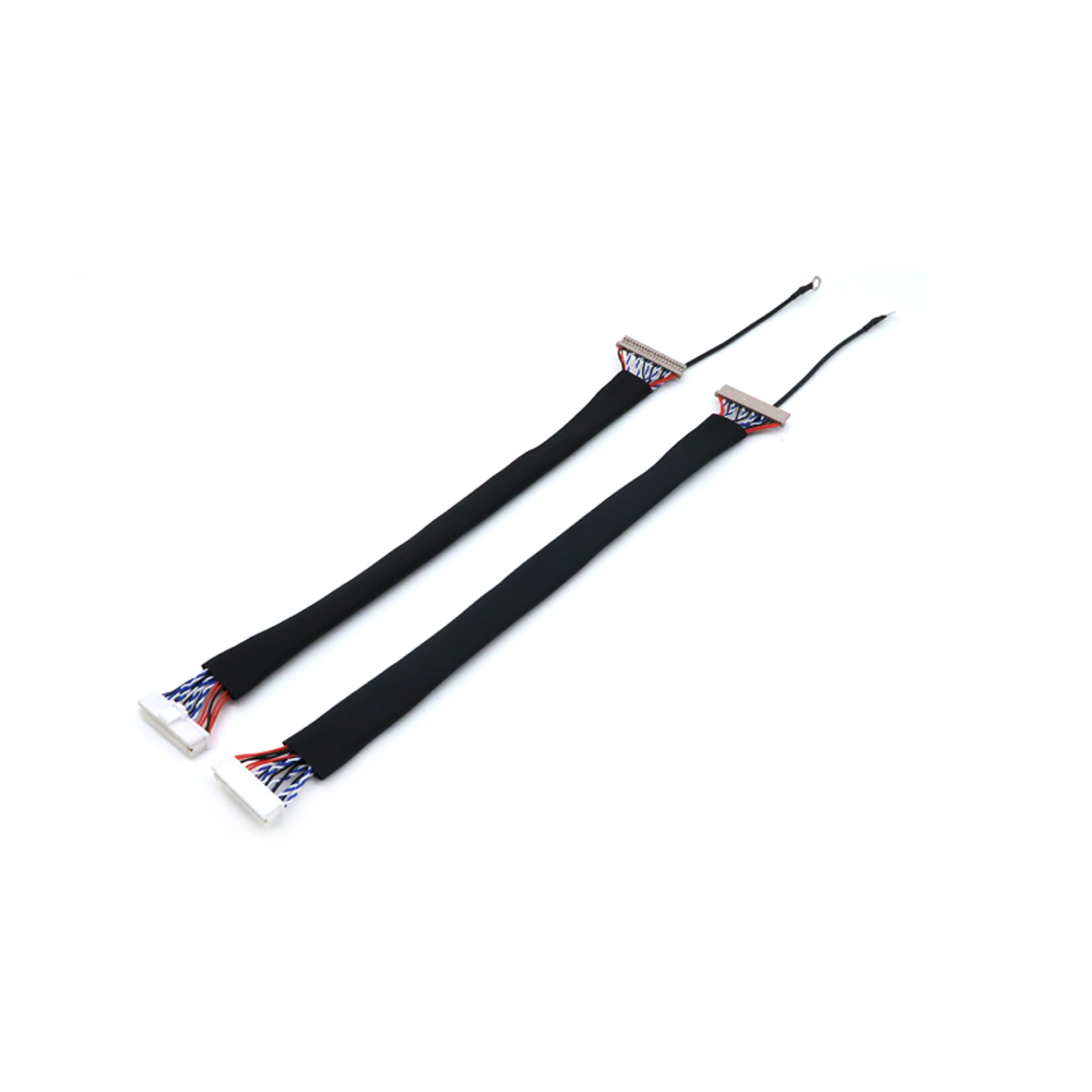標準線束電纜 DF14-20P LVDS 電纜 40 針液晶屏面板電纜