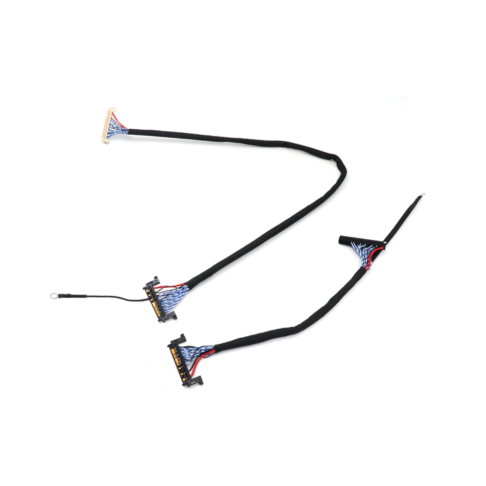OEM Custom LCD Cable IPEX Display cable Turn LVDS cable