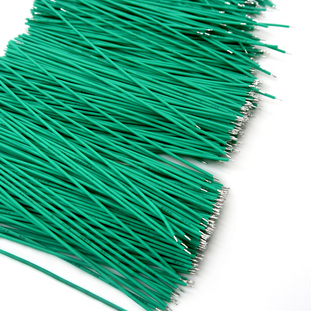 Kundenspezifischer flexibler Silikondraht mit verzinnten Kupferenden. Elektrische PVC/FEP/PTFE-Schneid-&Uuml;berbr&uuml;ckungsdraht-Baugruppe
