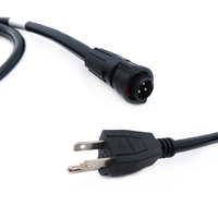 Conductor de cobre puro universal resistente del cable de alimentaci&oacute;n de la UE de la CA 125V 18AWG para la electr&oacute;nica y el equipo industrial