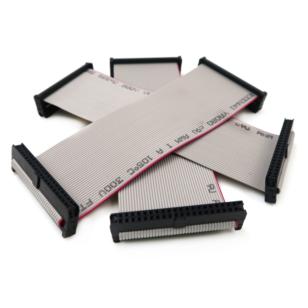 La fabbrica produce cavi piatti elettronici personalizzati IDC flat cable 40P all'ingrosso