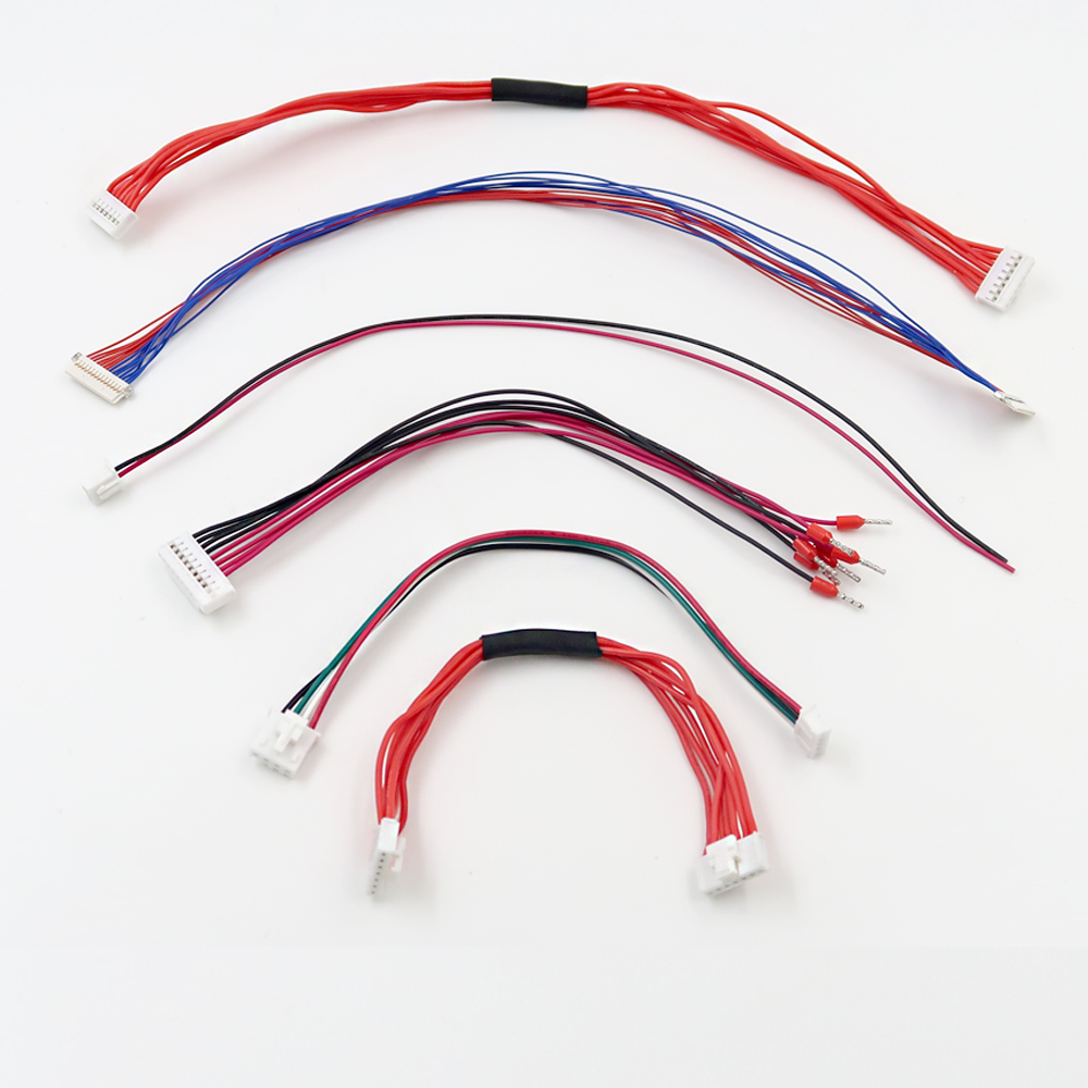 Custom JST Sh JST-SH Gh 1.0mm 1.25 2.0mm Pitch Conventus Crimped Wire Harness Connector