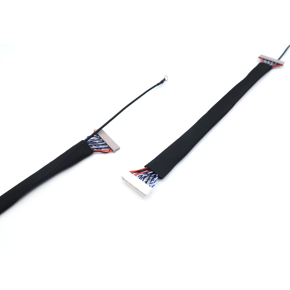 標準線束電纜 DF14-20P LVDS 電纜 40 針液晶屏面板電纜