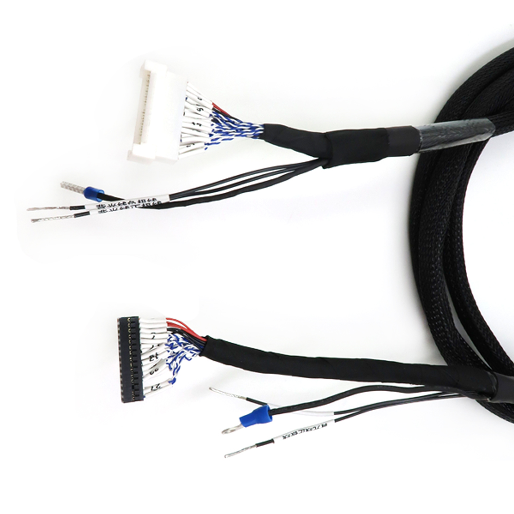  Kundenspezifisches LVDS-Adapter-Verl&auml;ngerungskabel