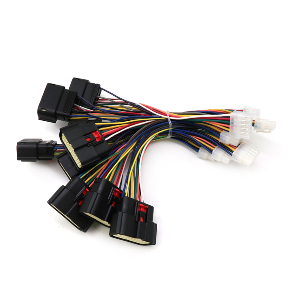 20 針 Molex MX150 密封防水汽車連接器轉 1.25 毫米 6 針線束