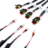 AMP 1.5 Series 2 Pins รถยนต์กันน้ำ Connector โซลินอยด์วาล์วชุดสายเคเบิล