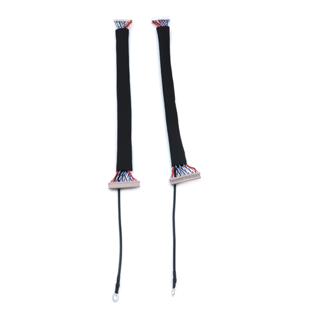 標準線束電纜 DF14-20P LVDS 電纜 40 針液晶屏面板電纜