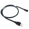 Heavy Duty Universal AC EU Power Cord 125V 18AWG Pure Copper Conductor para sa Electronics At Industrial Equipment