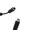 Kabel przemysłowy 130 mm męski kabel z wtyczką Mini DIN z wtyczką DC3.5 do męskiego kabla audio Mini DIN 10 p