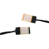 สายเคเบิลหน้าจอ EDP แบบกำหนดเอง 0.5 มม. ขั้วต่อคู่ 4K สายโคแอกเซียล Lvds I-PEX 20454 40Pin