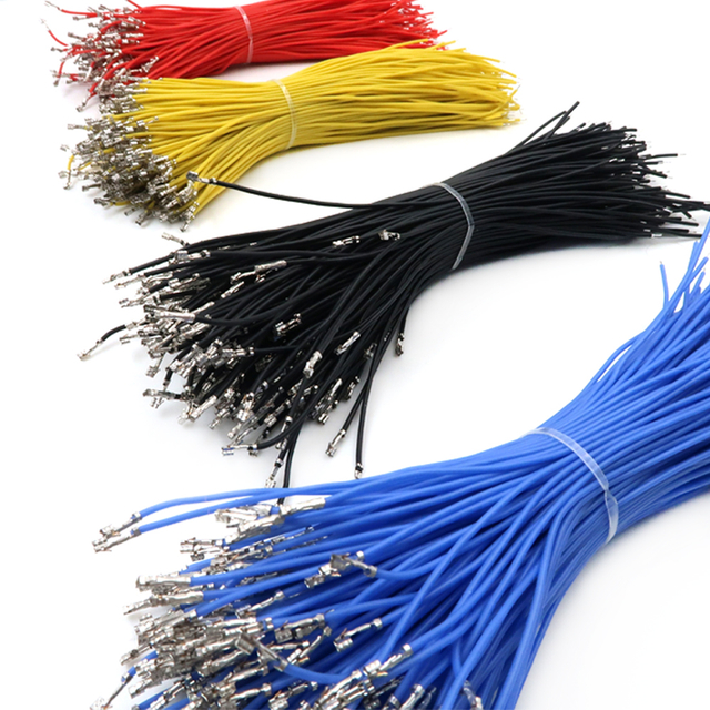 XH2.54 डबल टिन हैडर टर्मिनल वायर 200 मिमी कनेक्टर वायर 24AWG